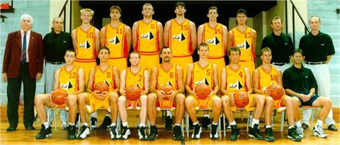 Basketball team photo